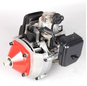 52CC Single Cylinder Gas Engine 2 Stroke with Water cooling for RC Model Ship Boat